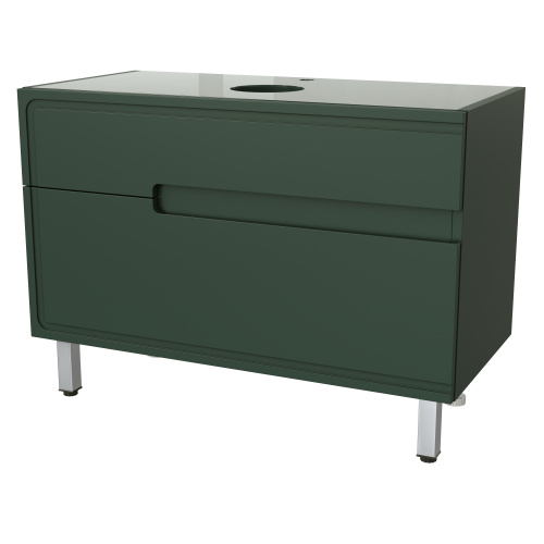 Тумба под раковину Taliente Cevia TA-MBC-100PS-grigio verde 100х50 подвесная цвет зеленый